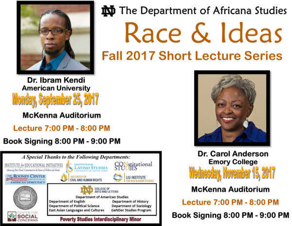 Afst Race Ideas Fall 2017 Short Lecture Series
