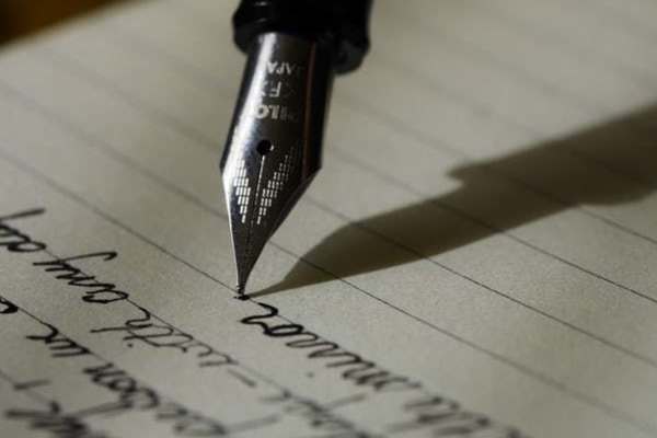 Pen Writing Letter