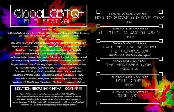 2018 Globalgbtq Film Festival Poster V